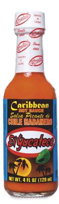 El Yucateco Salsa Habanero - CARIBBEAN 120ml 