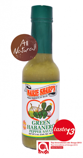 Habanero Pepper Sauce - GREEN 148ml